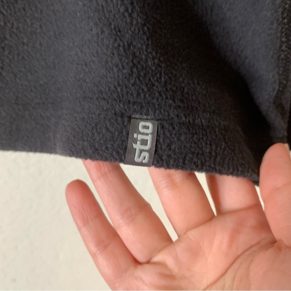 Stio Mens Black Turpin 1/4 zip fleece sweater M - Picture 4 of 12